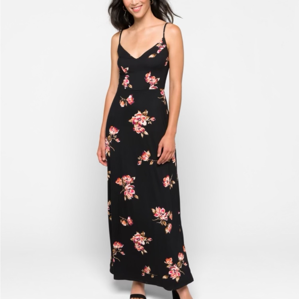 Nine Britton Willow Brushed Knit Maxi Dress